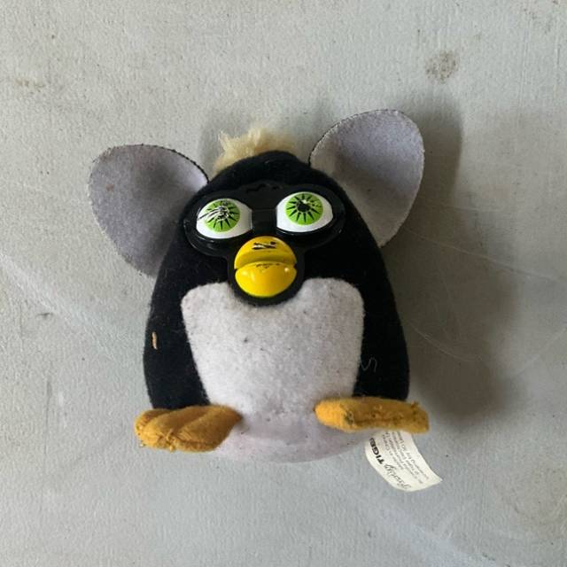 McDonald’s Furby- Black White Soft Figure...