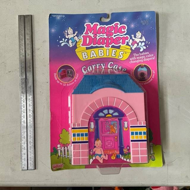 Galoob Toys Magic diaper babies Carry case 1...