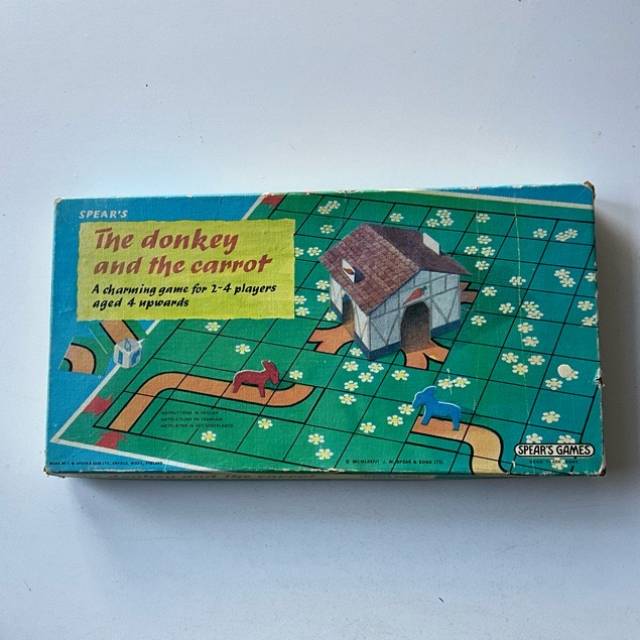 1974 SPEARS GAMES THE DONKEY ASND THE CARROT...