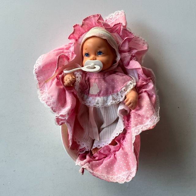 Galoob Bouncin Babies in Basket 1988 (PAM)