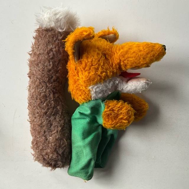 Basil Brush 1970s Hand Puppet MADE IN NZ (PAM)