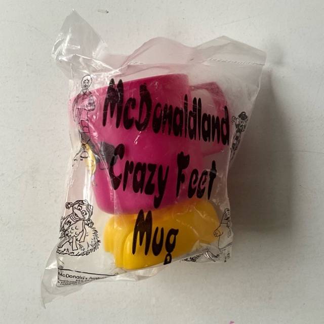 McDonald’s - Plastic Crazy Feet MugCup - B...