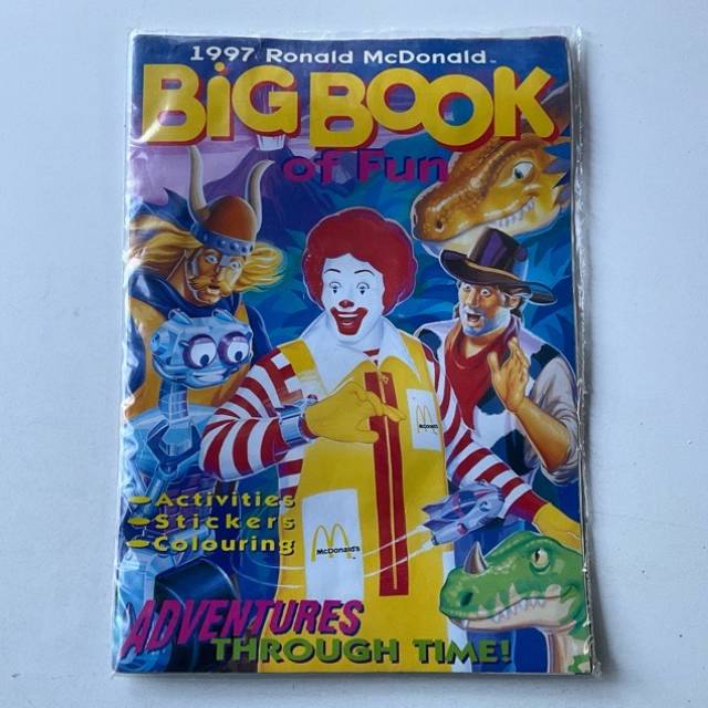 McDonald’s BIG BOOK of Fun 1997 (Australian)