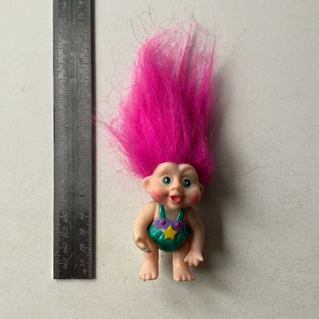 Troll Baby Applause 1991 - Pink Hair (10cm H...
