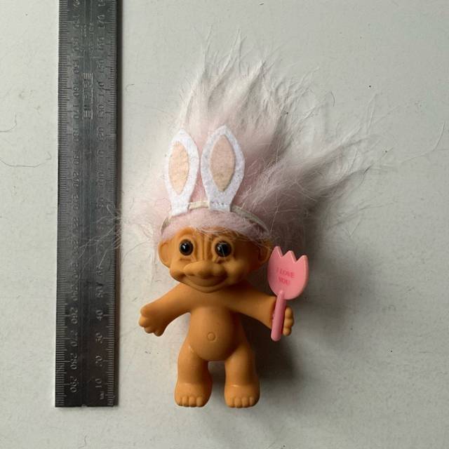 Troll RUSS - Light Pink Hair (Easter Bunny E...