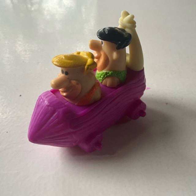Burger King - Flintstones Fred Barney Car Ha...