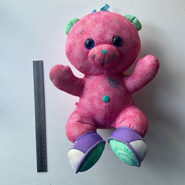 DOODLE BEAR BABY Pink Teddy NO PACIFIER 2006...