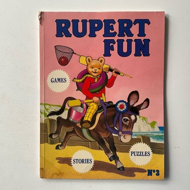 RUPERT FUN No3 Express Books 1990