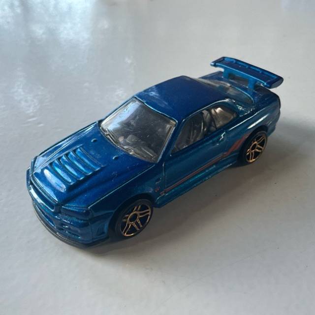 HL - 2009 NISSAN SKYLINE GT-R R34 BLUE 2009...