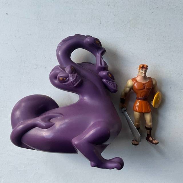 McDonalds Hercules and Hydra Figurines - 3 (...
