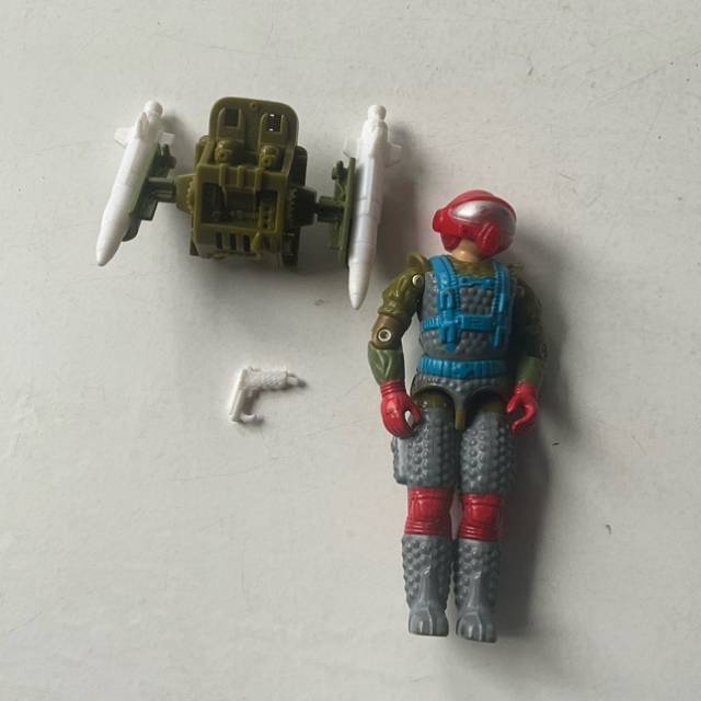 HASBRO GI JOE 1987 FAST DRAW MOBILE MISSLE S...