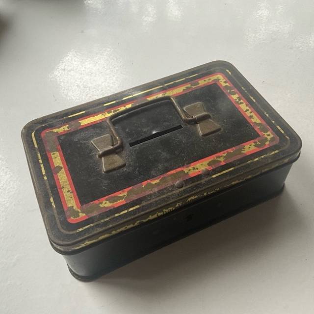Money Box - Tin - Chad Valley M.205 1940s (P...