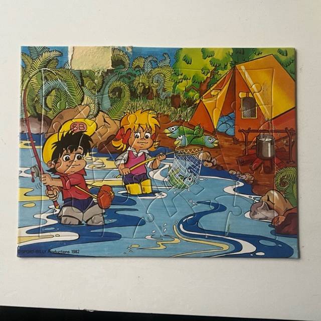 PUZZLE - SPORT BILLY FISHING HOLIDAY- 1982 H...