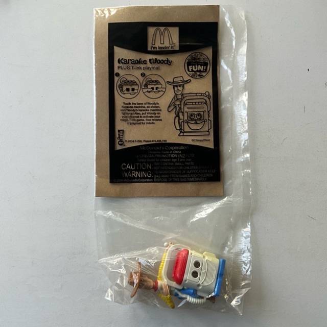 McDonald’s - Karaoke Woody PLUS T-INK PLAY...