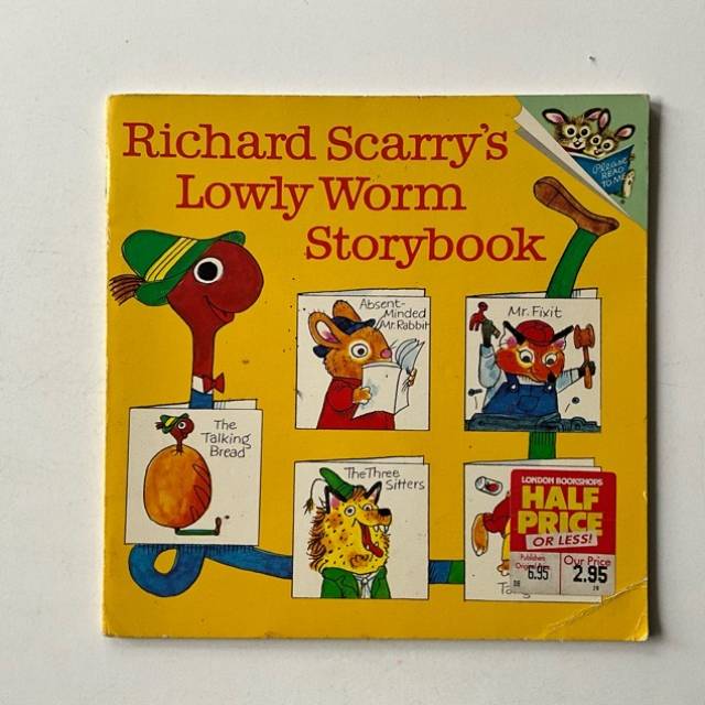 Richard Scarry’s - Lowly Worm Storybook 1977