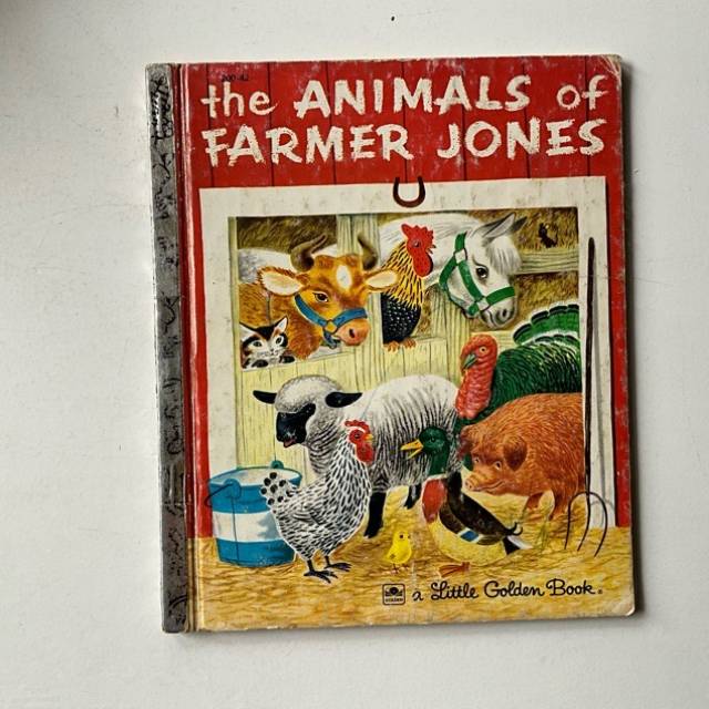 Golden book - the ANIMALS of FARMER JONES 20...