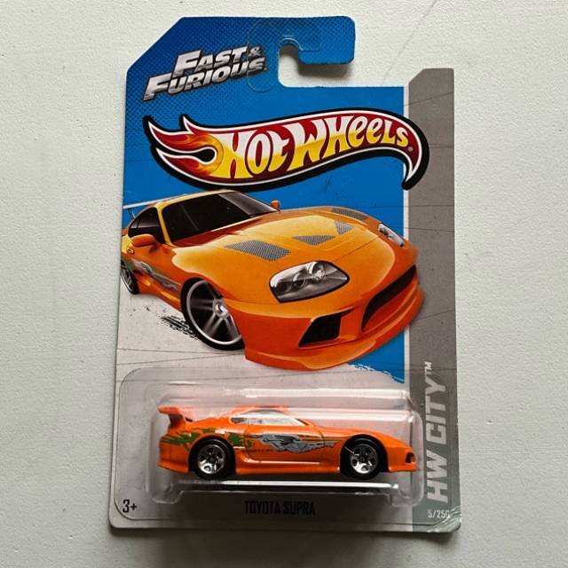 HW TOYOTA SUPRA FAST FURIOUS HW CITY No 5 (2...