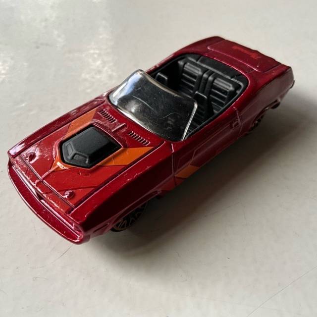HL Plymouth Barracuda Convertible Red Malaysia