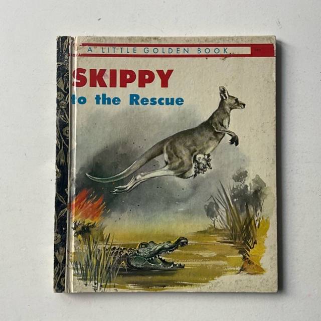 Golden Book - SKIPPY to the Rescue 380 1969
