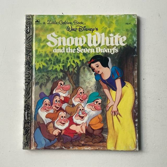 Golden Book - SnowWhite and the Seven Dwarfs...