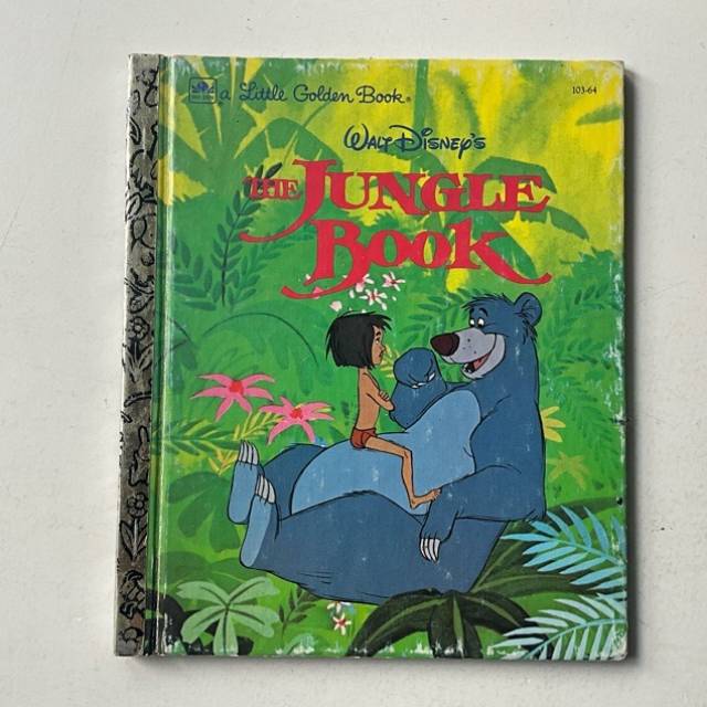 Golden Book - THE JUNGLE BOOK 103-64 1967