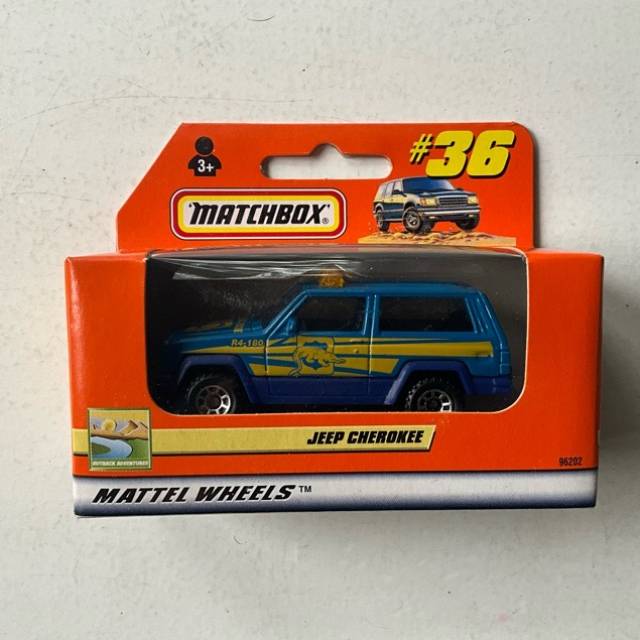 MB 36 JEEP CHEROKEE Blue 1999 (LYL 167)