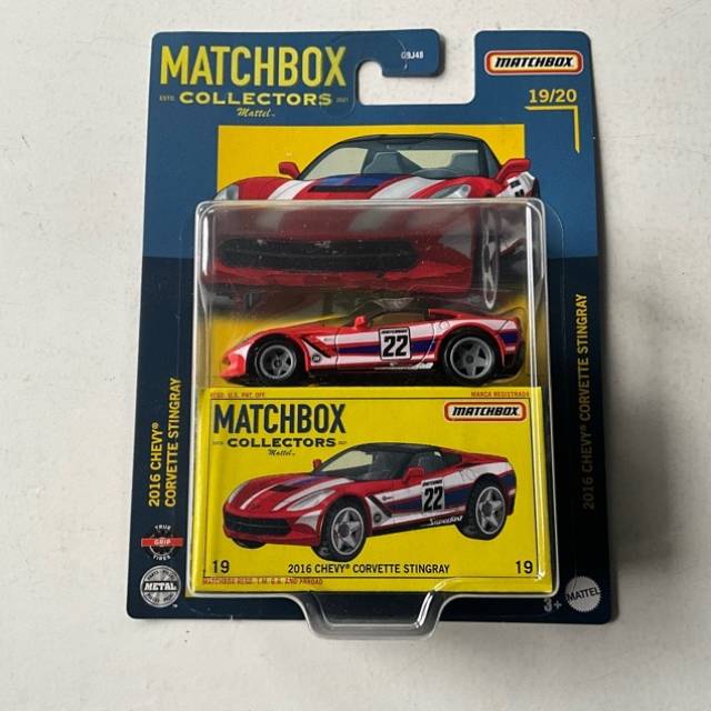 MB 2016 CHEVY CORVETTE STINGRAY - COLLECTORS...