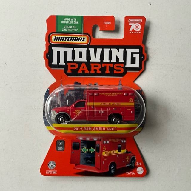 MB 2019 RAM AMBULANCE - MOVING PARTS No 26