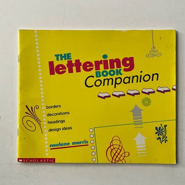 THE Lettering BOOK Companion SCOLASTIC 1996