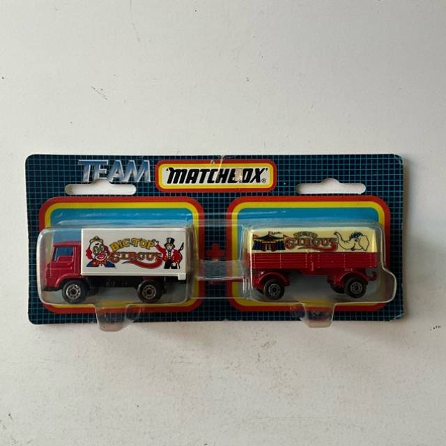 MB TEAM MATCHBOX (BIGTOP CIRCUS Truck Traile...