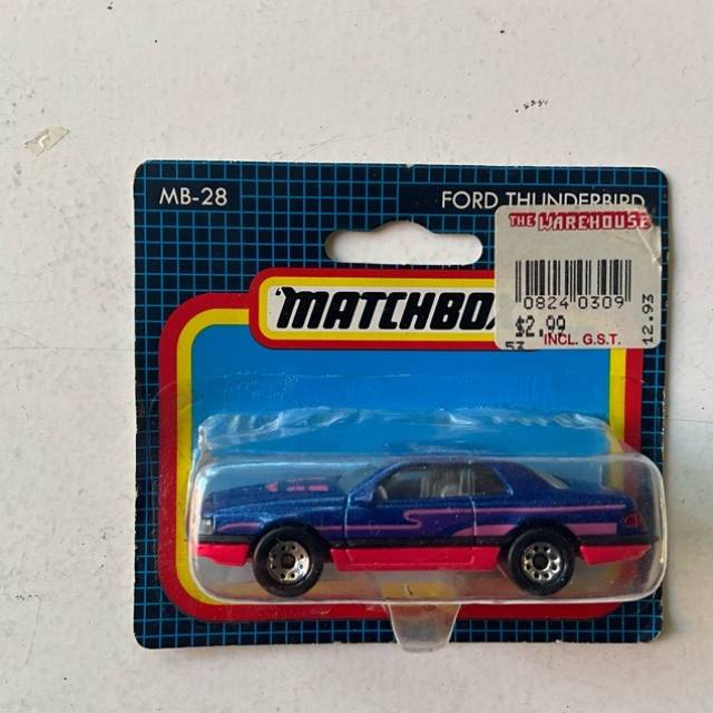 MB 28 FORD THUNDERBIRD Blue 1993 (LYL 291)
