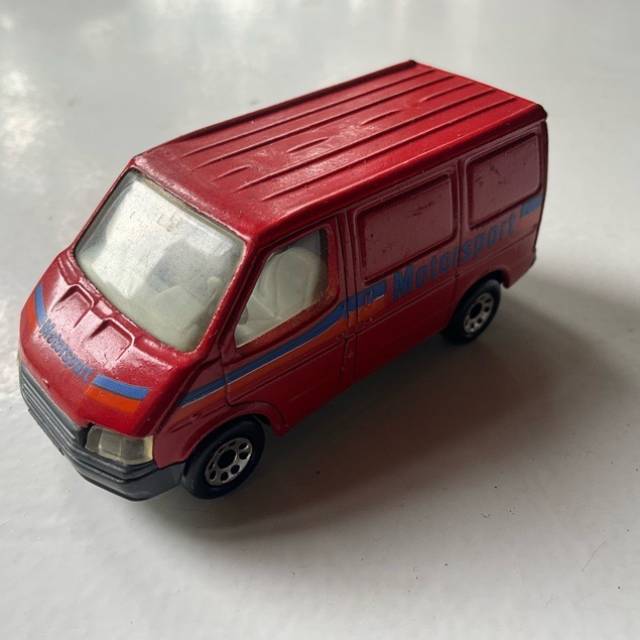 MB FORD TRANSIT Red (Motorsport) 1986 (LYL 3...