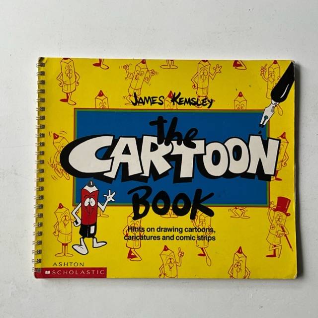 The CARTOON BOOK (JAMES KEMSLEY) 1990