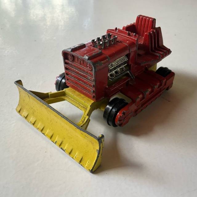 MB SUPER KINGS BULLDOZER K-35 Red 1974
