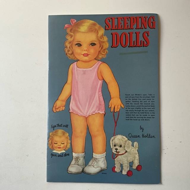 Queen Holden Sleeping Dolls Winkie Eyes Open...