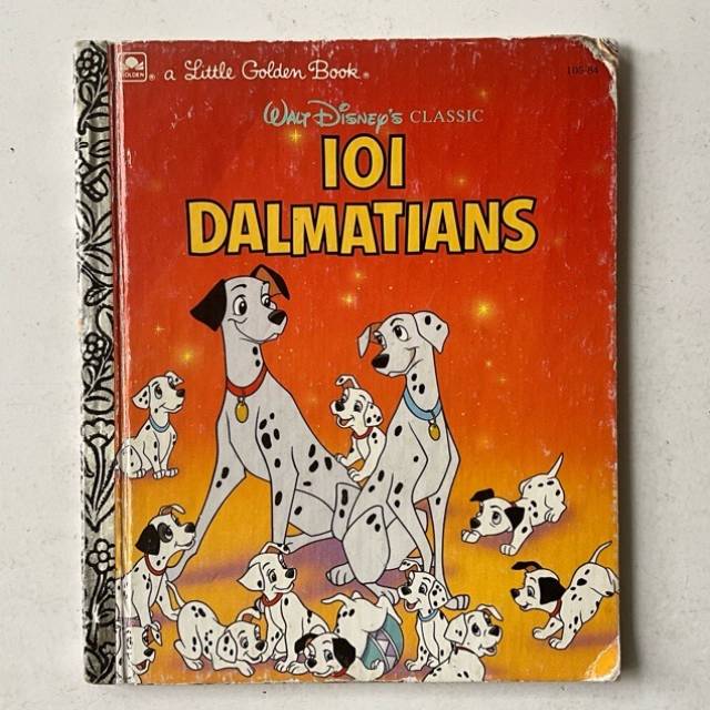 Golden Book - 101 DALMATIANS 105-84 1988