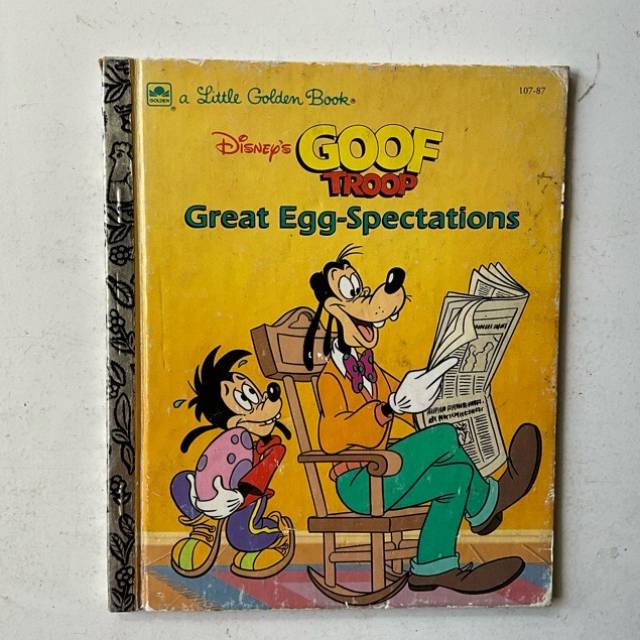 Golden Book - Disney GOOF TROOP Great Egg-Sp...
