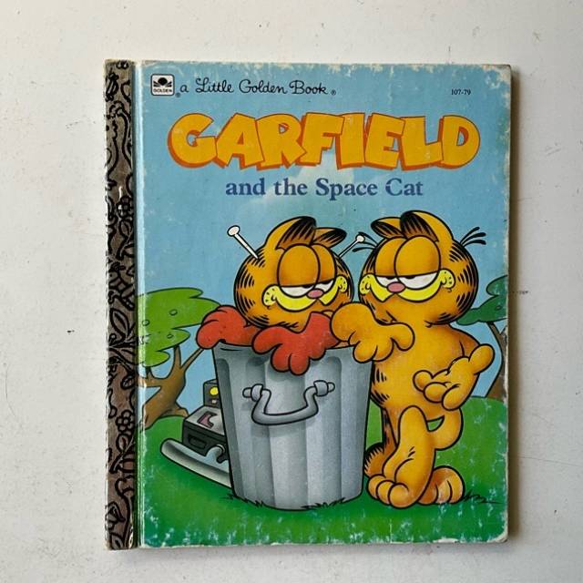Golden Book - GARFIELD and the Space Cat 107...