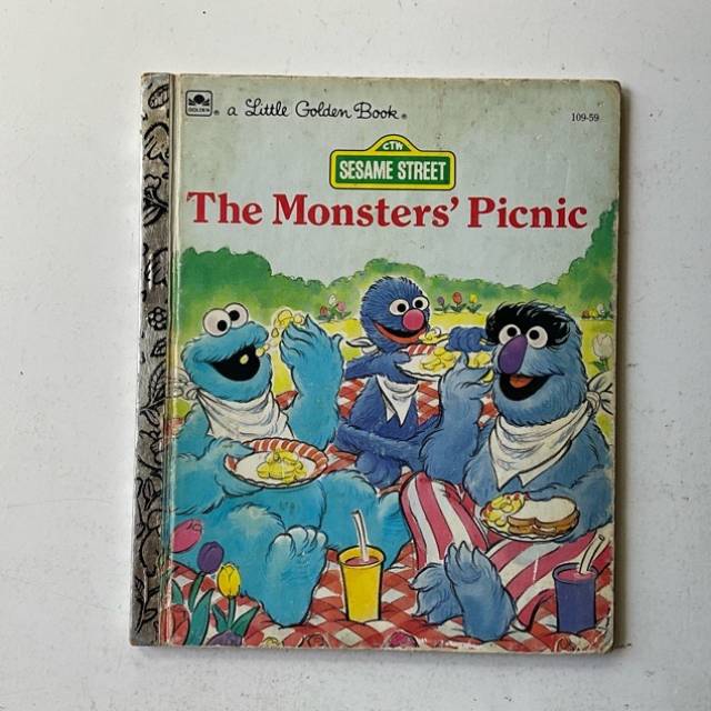 Golden Book - SESAME STREET The Monsters’...