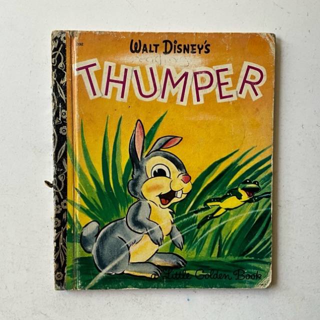 Golden Book - Disney THUMPER 1973