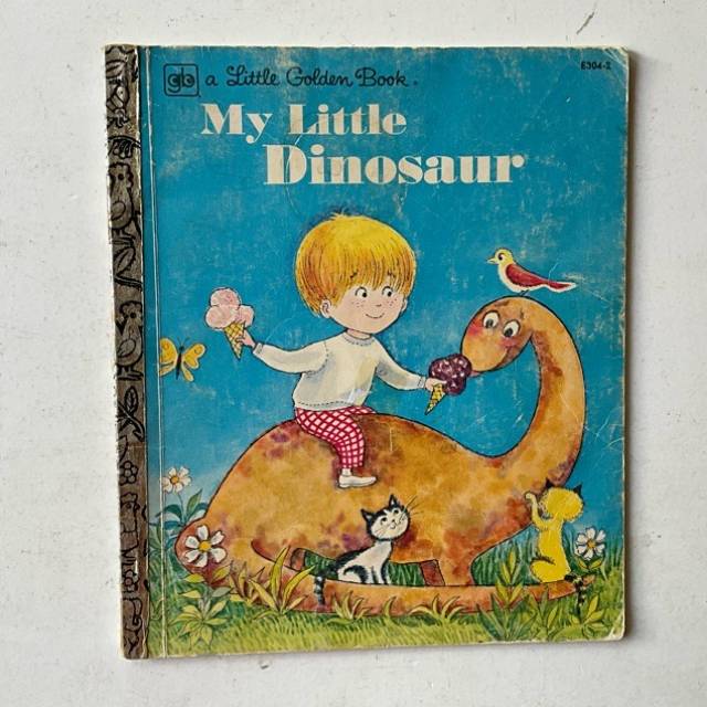 Golden Book - My Little Dinosaur E304-2 1979