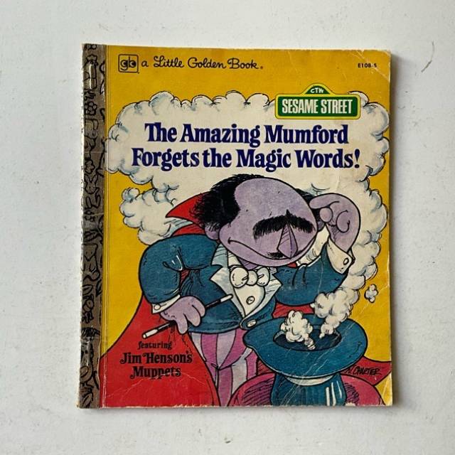 Golden Book - SESAME STREET The Amazing Mumf...