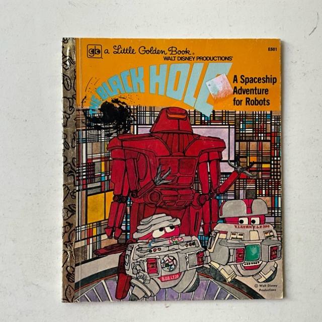 Golden Book - THE BLACK HOLE - A Spaceship A...