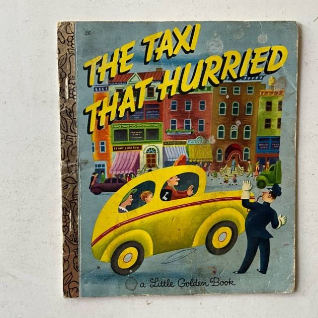 Golden Book - THE TAXI THAT HURRIED 1973