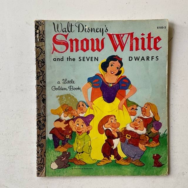 Golden Book - Disney Snow White and the SEVE...