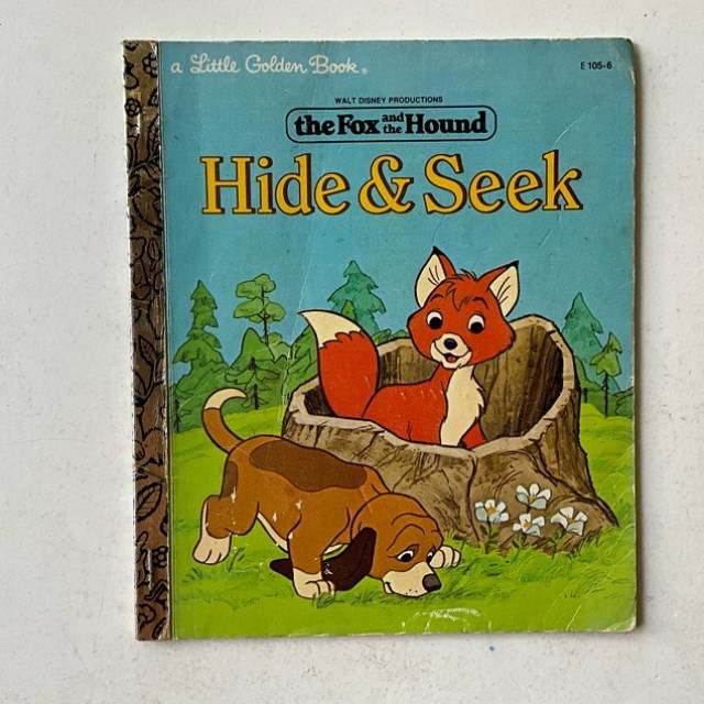 Golden Book - Disney the Fox and the Hound -...