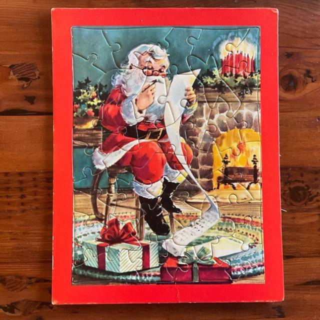 PUZZLE - FATHER CHRISTMAS J118 HOLDSON NZ