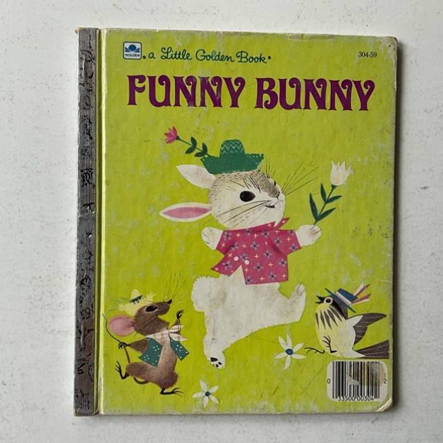 Golden Book - FUNNY BUNNY HC 304-59 1978