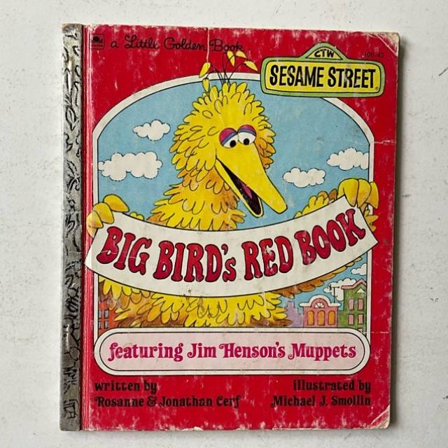 Golden Book - SESAME STREET - BIG BIRD’s R...