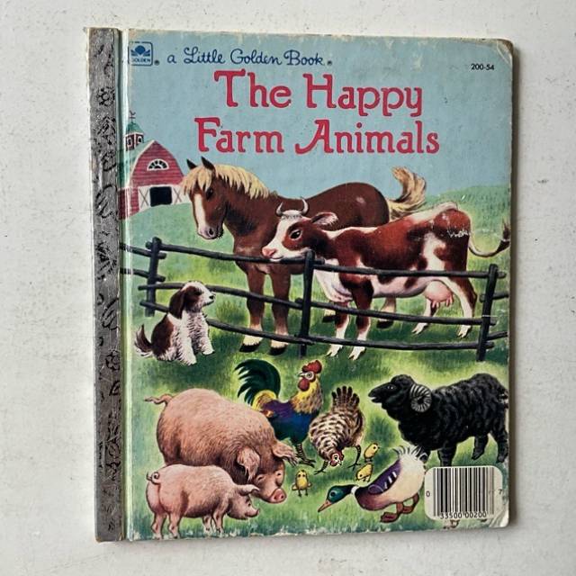 Golden Book - The Happy Farm Animals 200-54...